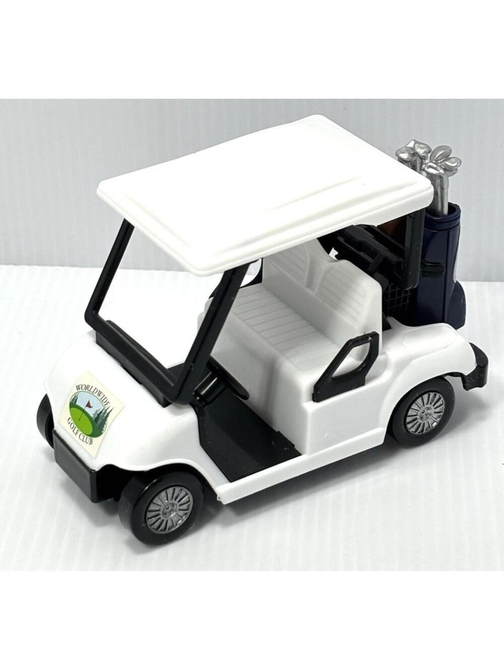 DecoPac Golf Cart Cake Topper Heading For The Green Miniature Plastic Toy Decor